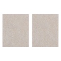 PODKŁADKI FILCOWE SAMOPRZYLEPNE, JASNOBRĄZOWE 80X100mm, 2 szt. 85-213 NEO TOOLS