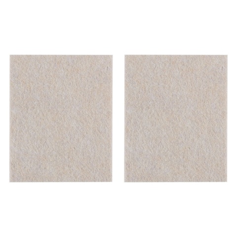 PODKŁADKI FILCOWE SAMOPRZYLEPNE, JASNOBRĄZOWE 80X100mm, 2 szt. 85-213 NEO TOOLS