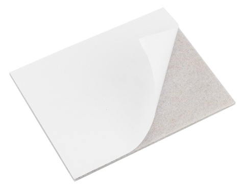 PODKŁADKI FILCOWE SAMOPRZYLEPNE, JASNOBRĄZOWE 80X100mm, 2 szt. 85-213 NEO TOOLS