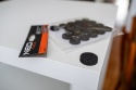 PODKŁADKI Z PIANKI OKRĄGŁE SAMOPRZYLEPNE, CZARNE 28 mm, 16 szt. 85-217 NEO TOOLS