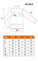 BLUZA ROBOCZA 2 w 1 COTTON, ROZMIAR S/48 81-310-S NEO TOOLS