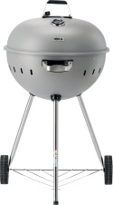 GRILL WĘGLOWY OKRĄGŁY 54CM SZARY