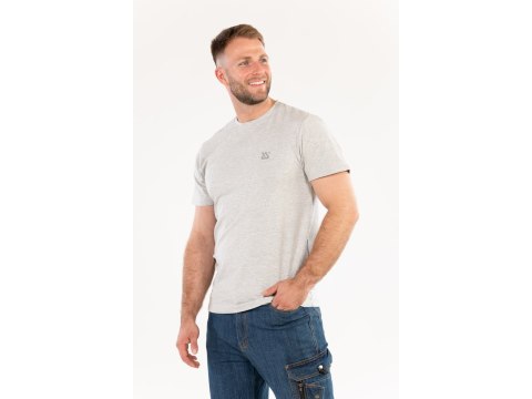 T-SHIRT TALL SZARY MELANŻ Z ELASTANEM R. XL YT-78453