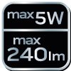 LATARKA ALUMINIOWA 2w1, zoom, magnes 99-100 NEO
