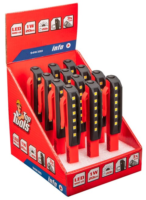 LATARKA PEN 3xAAA, SMD 94W380 TOP TOOLS