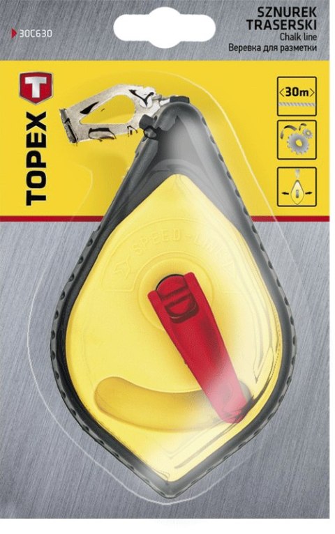 SZNUREK TRASERSKI 30 m, plastik 30C630 TOPEX