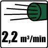 Dmuchawa 500W/230V,2.2 m3/min 52G505 VERTO