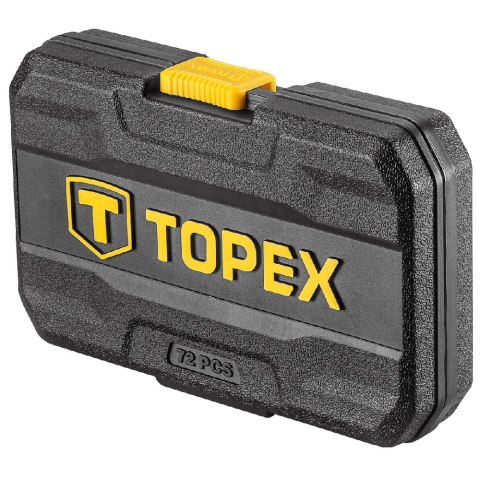 KLUCZE NASADOWE 1/4", 72 szt. 38D693 TOPEX