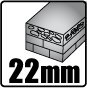 Młotowiertarka SDS+ 550W, walizka 50G365 VERTO