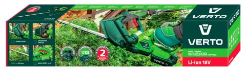 Nożyce do żywopłotu aku VES, 2 AKU 18V 52G568