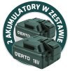 Nożyce do żywopłotu aku VES, 2 AKU 18V 52G568