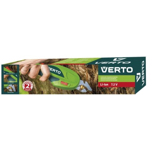 Sekator akumulatorowy 7.2V, Li-Ion/1.3Ah 52G300