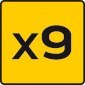 WYCINAKI DO OTWORÓW 3-12 mm, 9 szt. 03A490 TOPEX