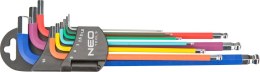 Klucze HEX 1.5-10 mm, zestaw 9 szt. 09-512 NEO