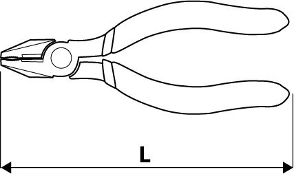 Szczypce precyzyjne uniwersalne 115 mm TOPEX