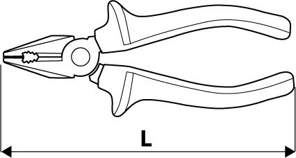 Szczypce uniwersalne 180 mm 32D099 TOPEX