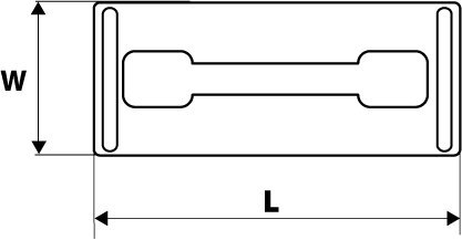 Paca plastikowa do siatki ściernej, 100 x 220 mm