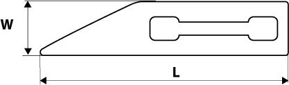Paca styropianowa skośna 80x340 mm 13A412 TOPEX