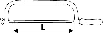 Piła do metalu 300 mm