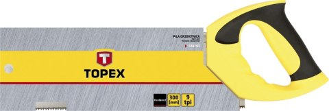 Piła grzbietnica 300 mm, 9 TPI