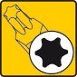 Wkrętak precyzyjny Torx T8 x 50 mm Wkrętak precyzyjny Torx T8 x 50 mm