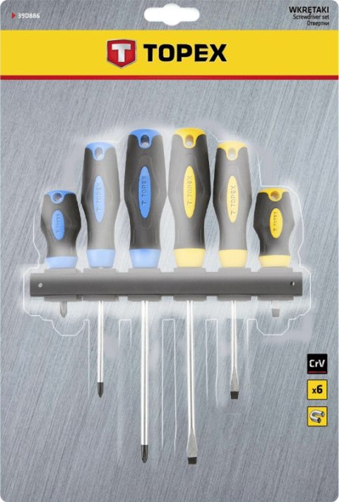 Wkrętaki, zestaw 6 szt.