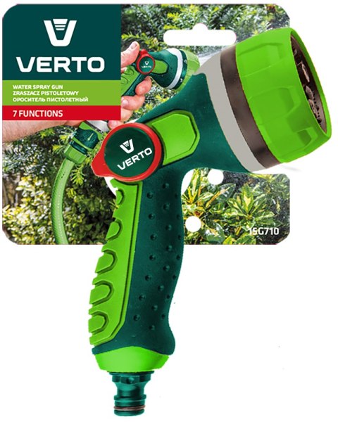 ZRASZACZ PISTOLETOWY 7-funkcyjny 15G710 VERTO