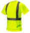 T-shirt ostrzegawczy, żółty, rozmiar XXL 81-732