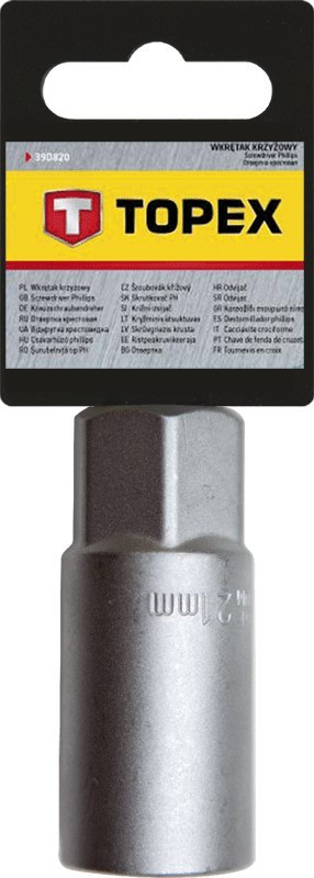 Nasadka do świec 1/2", 21 mm