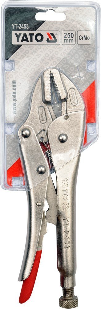 SZCZYPCE ZACISKOWE MORSA PŁASKIE 250 MM YT-2453 YA