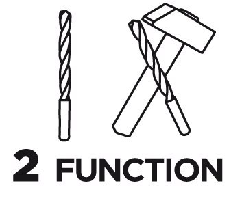 Młotowiertarka SDS+ 400W, walizka 58G505 GRAPHITE