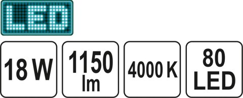 OPRAWA SUFITOWA LED 18W 300x300x15MM OPRAWA SUFITOWA LED 18W 300x300x15MM