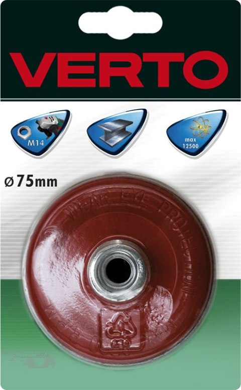 Szczotka druciana doczołowa 100 mm x M14