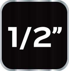 Nasadka udarowa 1/2", 22 x 38mm, Cr-Mo Nasadka udarowa 1/2", 22 x 38mm, Cr-Mo