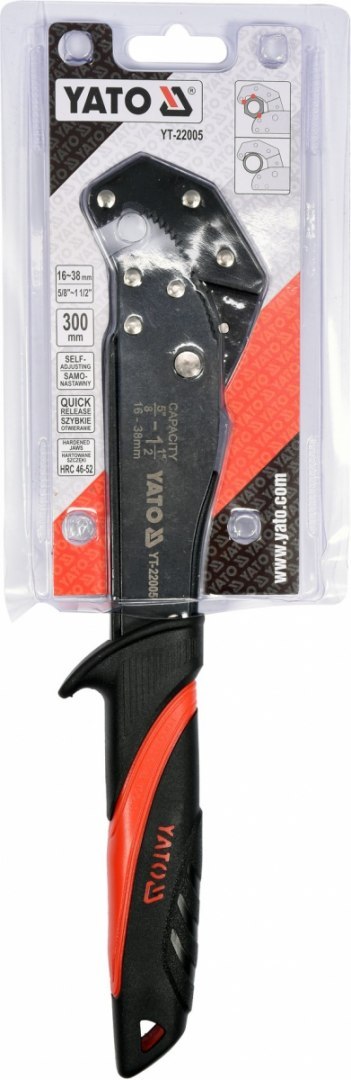 KLUCZ DO RUR SZYBKONASTAWNY 16-38MM YT-22005 YATO