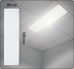OPRAWA SUFITOWA LED 40W 300x1200x15MM