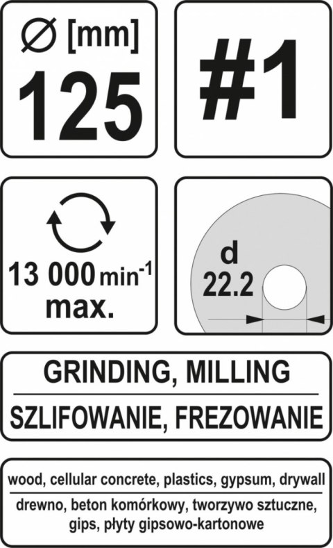 TARNIK SKOŚNY 125mm NR1