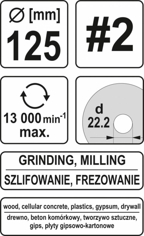 TARNIK SKOŚNY 125mm NR2