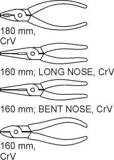 WKŁAD DO SZUFLADY SZCZYPCE 4CZ. YT-5534 YATO