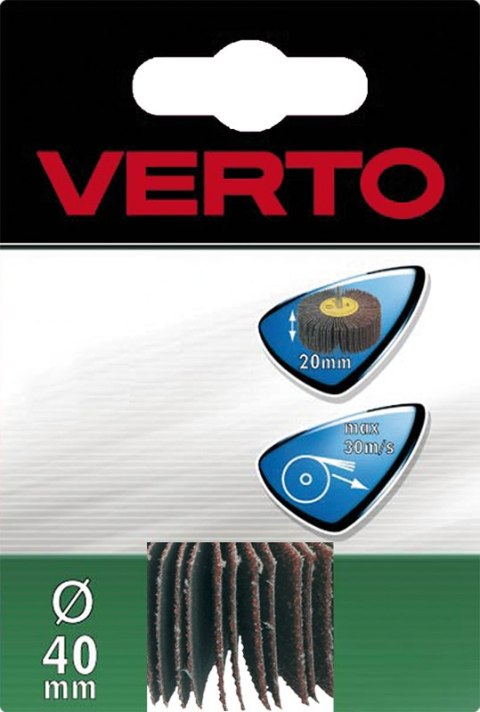 Ściernica listkowa trzpieniowa, 40 x 20 mm, K40