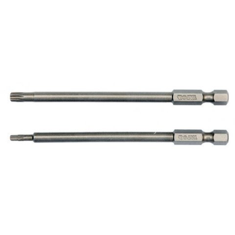 BITY DŁUGIE TORX SECUR T10X100MM T25X100 YT-0490 Y