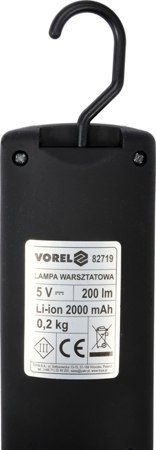 LAMPA WARSZTATOWA COB LED 3W 82719V VOREL