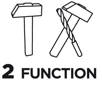 Młot udarowy SDS Max 1250W+ termos 58G874 GRAPHITE
