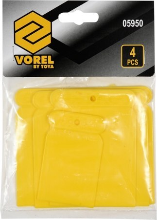 SZPACHLE JAPOŃSKIE PLASTIKOWE 4SZT. 05950V VOREL