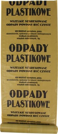 WOREK NA ODPADY 60L PLASTIK 15SZT 10000V VOREL