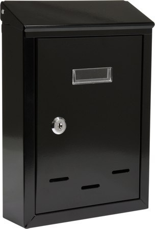 SKRZYNKA NA LISTY 285x200x60MM CZARNA 78540V VOREL