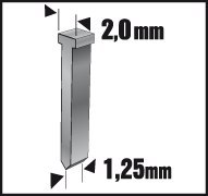 Gwoździe typ 300, 32 mm, 5000 szt. 41E232 TOPEX