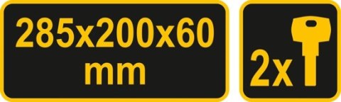 SKRZYNKA NA LISTY 285x200x60MM ZIELONA 78543V VORE