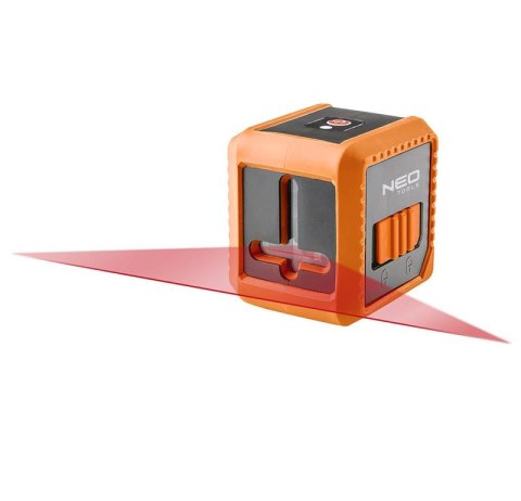 Laser krzyżowy 10 m, uchwyt magnetyczny 75-100 NEO