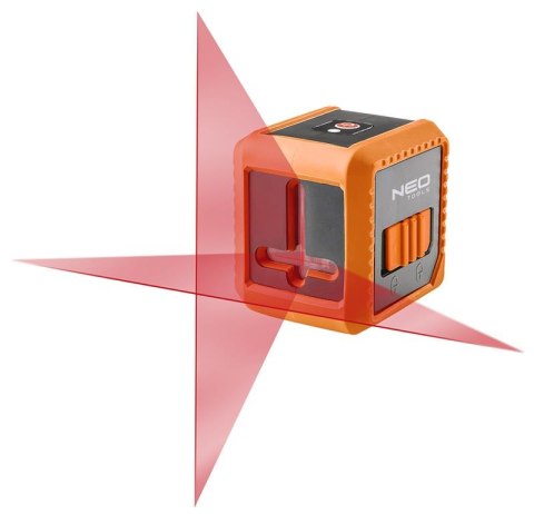 Laser krzyżowy 10 m, uchwyt magnetyczny 75-100 NEO